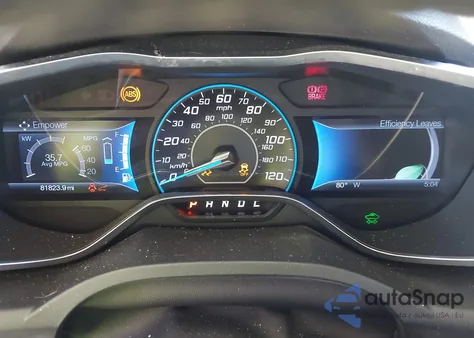 2014 Ford C-Max Hybrid Sel из США, поврежденный, VIN 1FADP5BU5EL516845